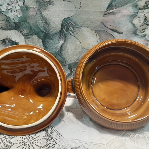 Vintage California Pottery C-40 Ceramic Chicken Soup Tureen 🐔🍲 - Picture 6 of 9